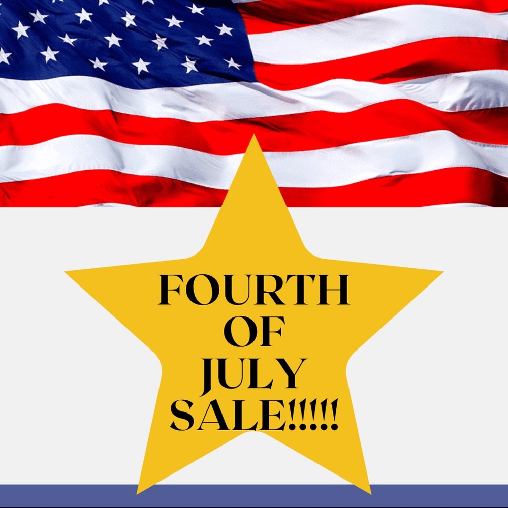 4th of July SALE!!! Fourth of July SALE!!! Please READ the description.